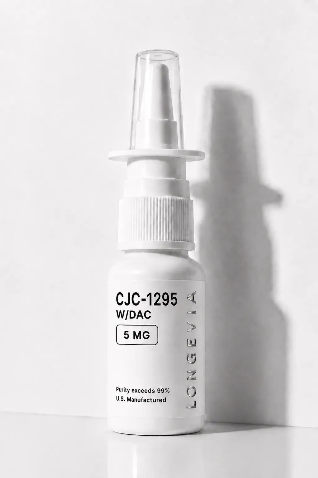 CJC-1295 With DAC 5mg Spray research peptide vial